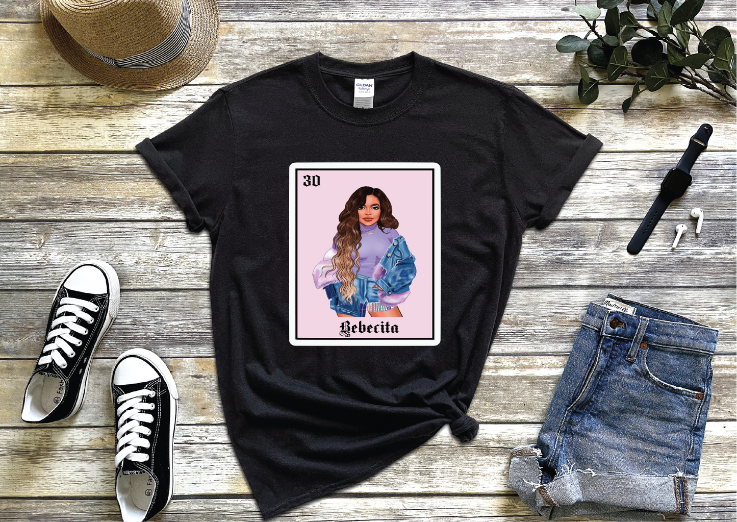 La Bebecita Karol G Loteria Card T-shirt, Funny Tee, Parody Perfect Gift OG