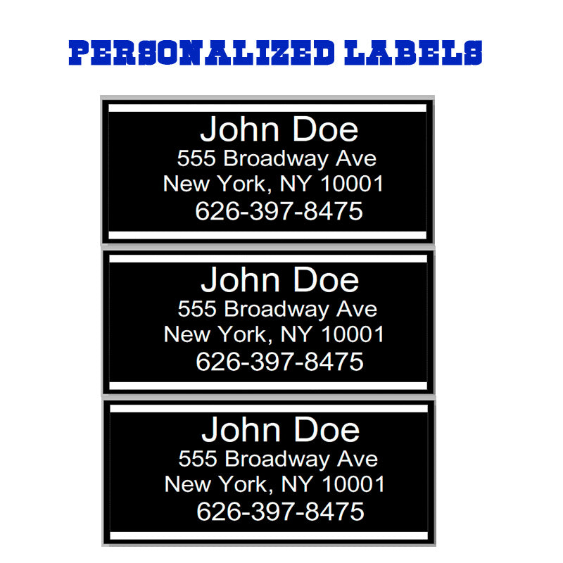 Personalized Shaft/Golf Labels With Any Name..