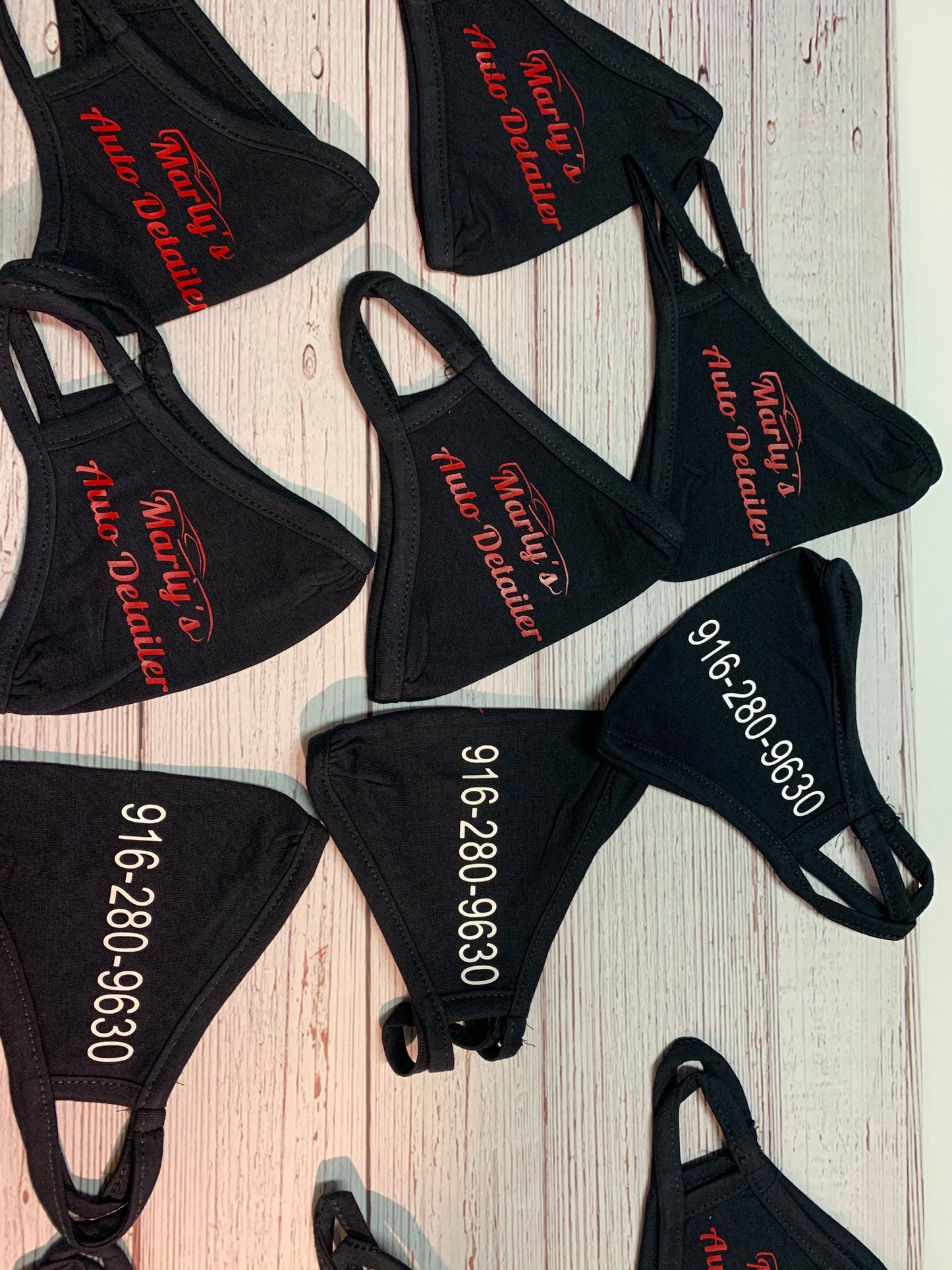 Custom Personalized Reusable Face Mask Your Own Text/Design