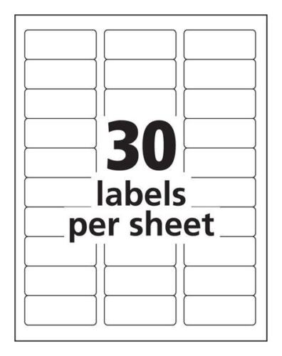 Custom Printed US FLAG Large Return Address Labels 1" x 2-5/8"-(300 Labels)