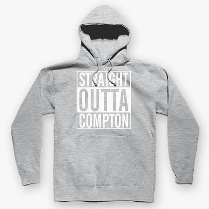 Personalized Straight Outta Your Text Compton Bottom Line Hoodie-Choose Color