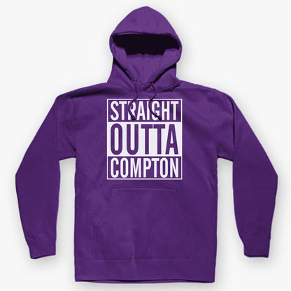 Personalized Straight Outta Your Text Compton Bottom Line Hoodie-Choose Color