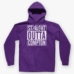 Personalized Straight Outta Your Text Compton Bottom Line Hoodie-Choose Color