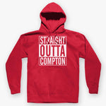 Personalized Straight Outta Your Text Compton Bottom Line Hoodie-Choose Color