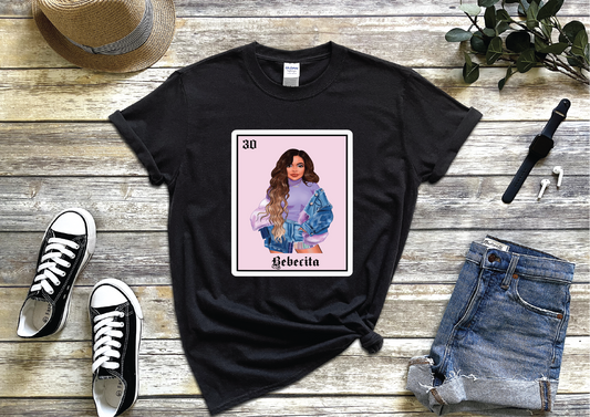 La Bebecita Karol G Loteria Card T-shirt, Funny  Tee, Parody Perfect Gift OG