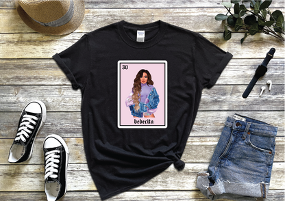 La Bebecita Karol G Loteria Card T-shirt, Funny  Tee, Parody Perfect Gift