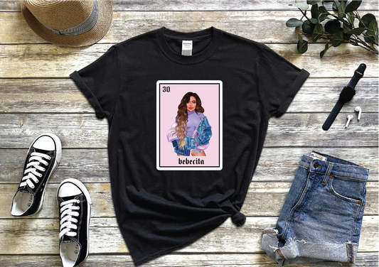 La Bebecita Karol G Loteria Card T-shirt, Funny  Tee, Parody Perfect Gift