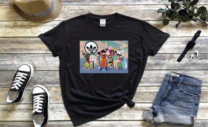DRAGON BALL Z FRIENDS ADDIDAS VERSION Tee