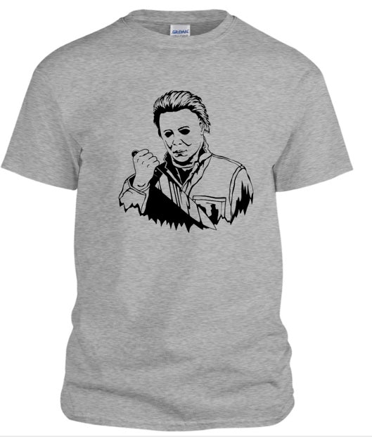 MICHAEL MYERS HALLOWEEN HORROR  SLASHER T-Shirt HORROR MOVIE