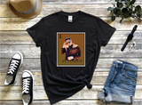 El Toxico Grupo Firme Eduin Caz Loteria Game Card Unisex T-shirt Funny Mexican Loteria Brown Version