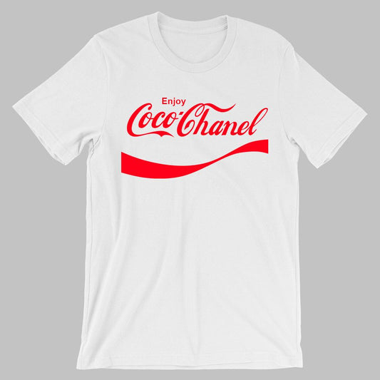 Enjoy Coco-Chanel Parody Women's T-shirt