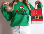 The Grinch Merry Christmas Crewneck Sweatshirt,  Perfect Gift, Different Colors UNISEX SIZES