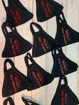 Custom Personalized Reusable Face Mask Your Own Text/Design