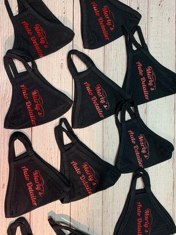 Custom Personalized Reusable Face Mask Your Own Text/Design