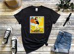 La Borracha Funny Mexican Loteria Card T-shirt, La Borracha Tee