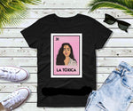 La Toxica Funny Mexican Loteria Card T-shirt, Funny  Tee, Parody Perfect Gift