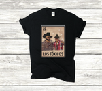 Los Toxicos 2 Grupo Firme Y Carin Leon Loteria Game Card Unisex T-shirt Funny Mexican Loteria