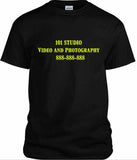 Custom Personalized Any Business, Name, Event T-shirts.- Your Own text