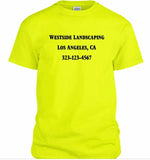 Custom Personalized Any Business, Name, Event T-shirts.- Your Own text