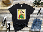 La Toxica Chilindrina  Funny Mexican Loteria Card T-shirt, Funny  Tee, Parody Perfect Gift